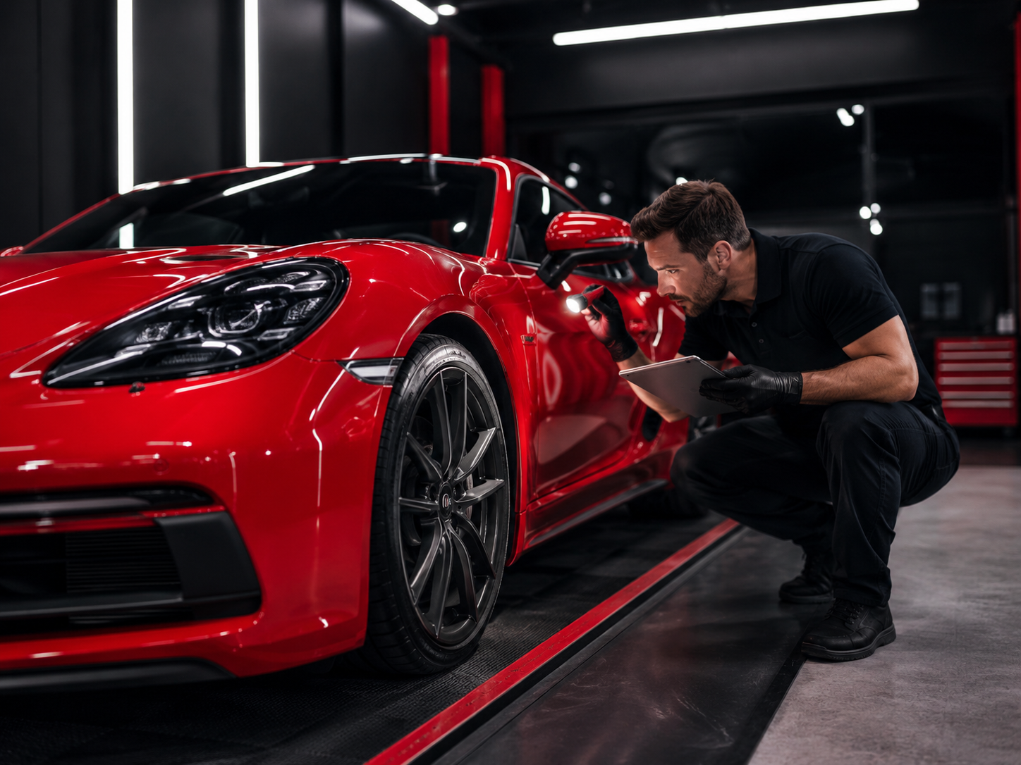 Vistoria premium para veículos